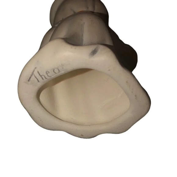 UNBRANDED Porcelain Ceramic Halloween Fall 4.5" Ghost Figure Figurine Shelf - Picture 5 of 5